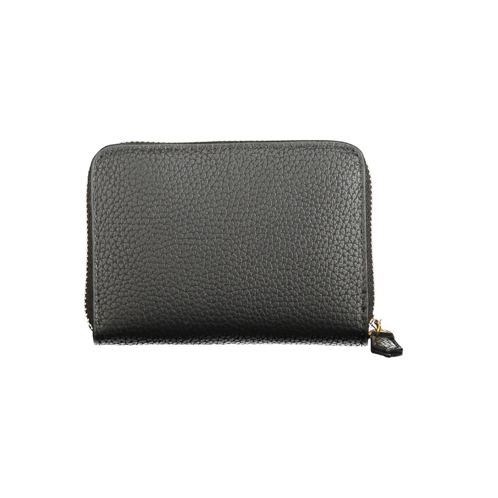 Mario Valentino Black Polyethylene Wallet