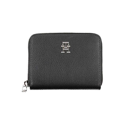 Tommy Hilfiger Black Polyethylene Women Wallet