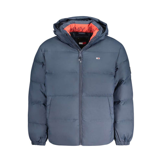 Tommy Hilfiger Blue Polyester Men Jacket TO-33220-L