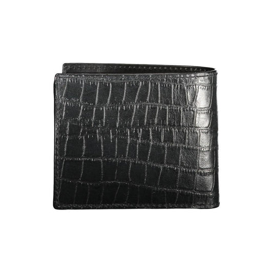 Tommy Hilfiger Black Leather Wallet TO-30745