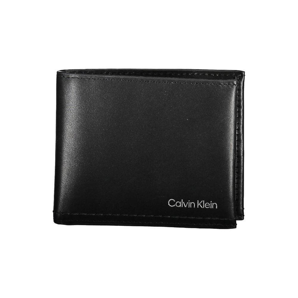 Calvin Klein Black Leather Men Wallet CA-38175