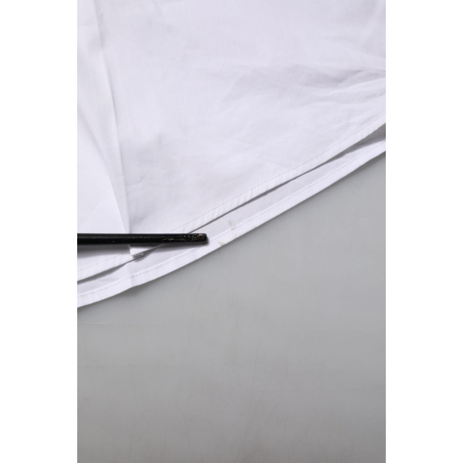 Dolce & Gabbana White Cotton GOLD Long Sleeves Formal Shirt