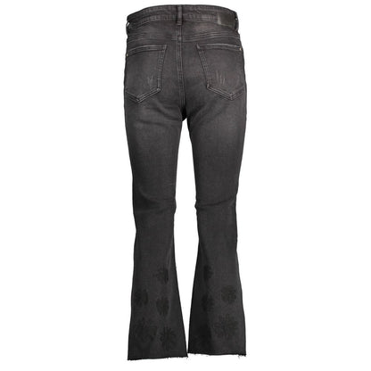 Desigual Black Cotton Jeans Denim