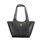 Tommy Hilfiger Black Polyethylene Women Handbag