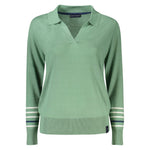 North Sails Green Cotton Women Sweater NO-35971-S