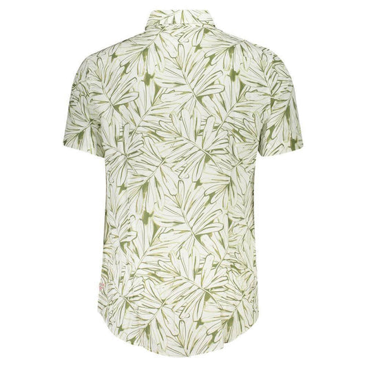 Guess Jeans White Viscose Men Shirt GU-38293-M