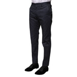 Dolce & Gabbana Dark Blue Cotton Formal Pants PAN76458-44