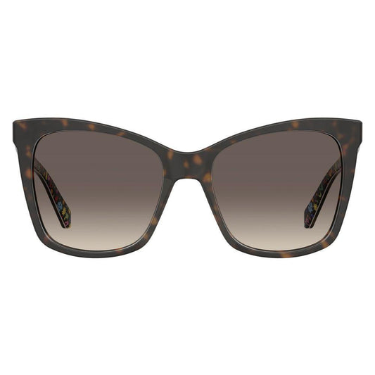 Love Moschino Brown Acetate Sunglasses