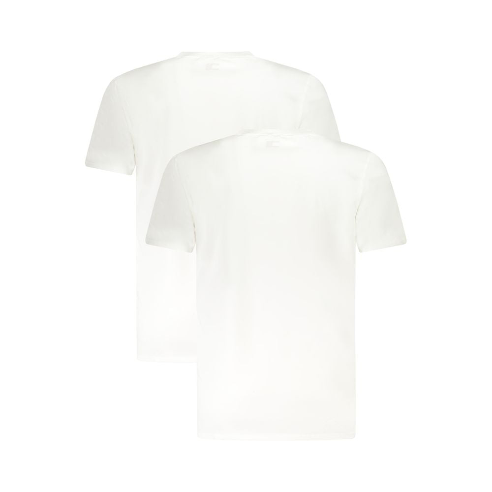 Tommy Hilfiger White Cotton Men Underwear Shirt - Bi-Pack Crew Neck T-shirts for comfort and style