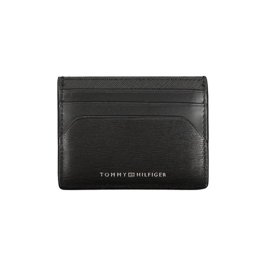 Tommy Hilfiger Black Leather Wallet TO-32181