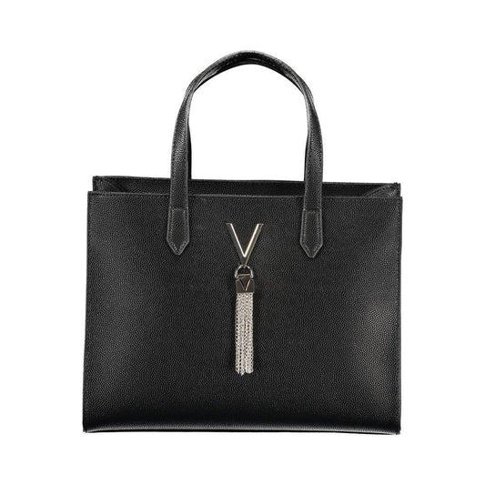 Mario Valentino Black Polyethylene Women Handbag