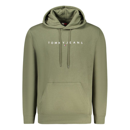 Tommy Hilfiger Green Cotton Men Sweater TO-35383-XL
