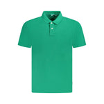 Pepe Jeans Green Cotton Polo Shirt PE-35606-S