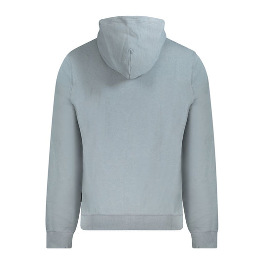 Napapijri Gray Cotton Men Sweater NA-35680-S
