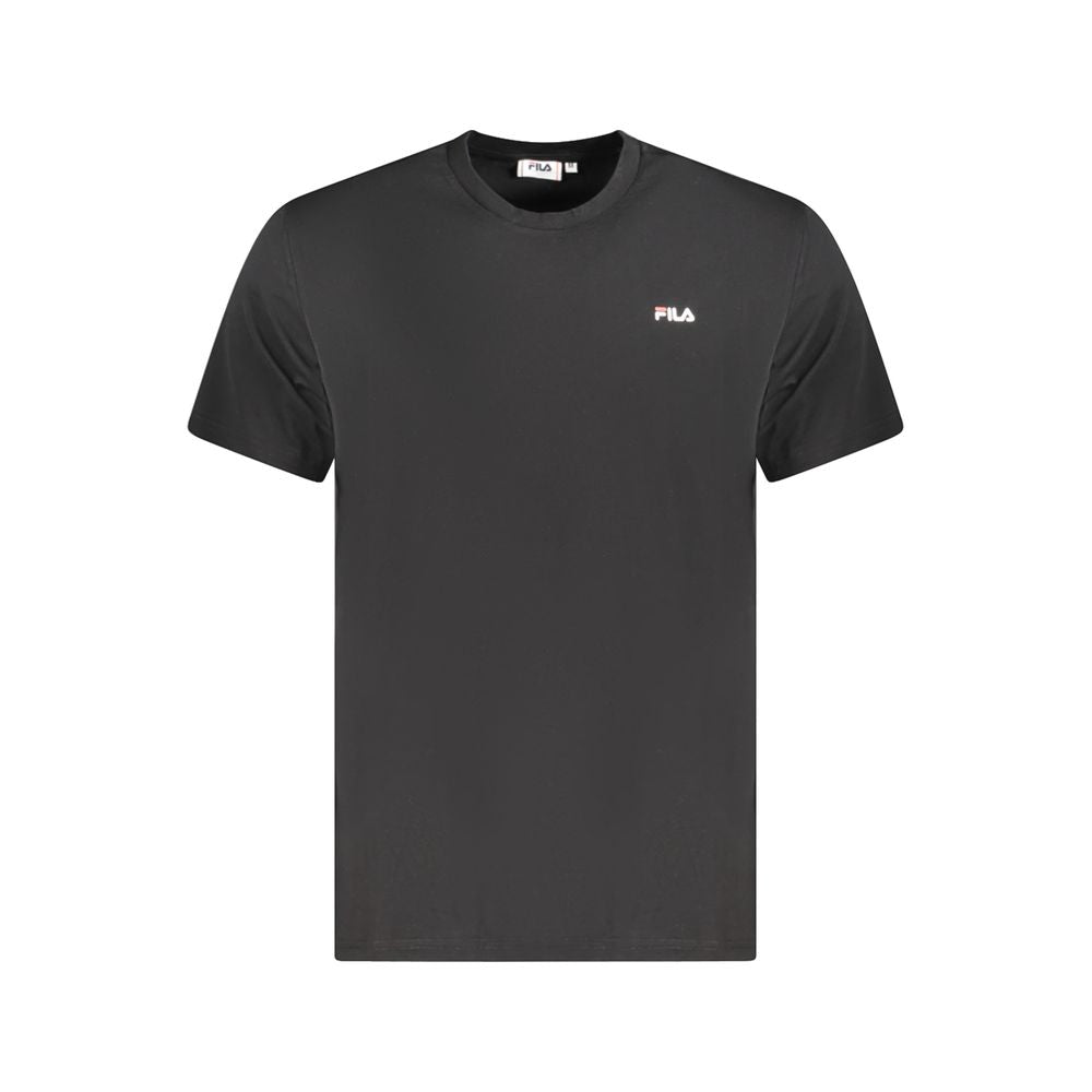 Fila Black Cotton T-Shirt