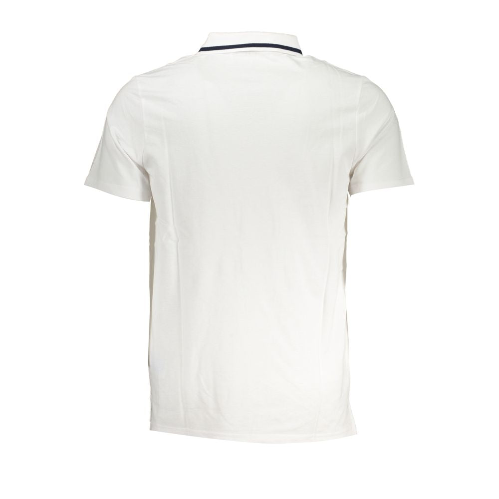 Fila White Cotton Polo Shirt