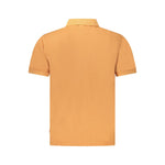 Pepe Jeans Orange Cotton Men Polo Shirt PE-36008-S