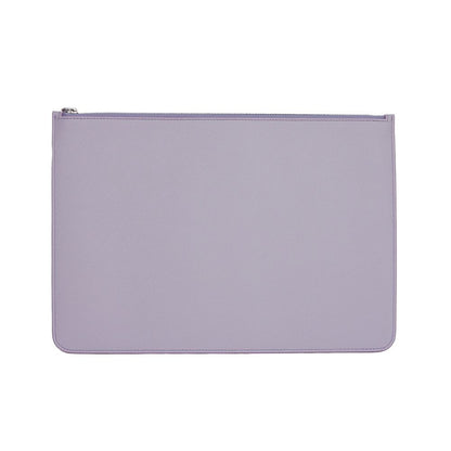 Maison Margiela Purple Calfskin Clutch Bag