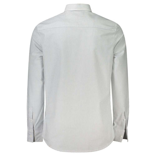 Calvin Klein White Cotton Men Shirt