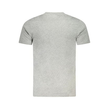 Cavalli Class Gray Cotton T-Shirt