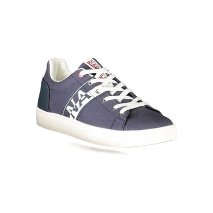 Napapijri Blue Polyester Men Sneaker