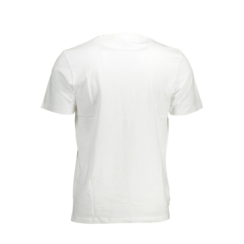 Timberland White Cotton T-Shirt