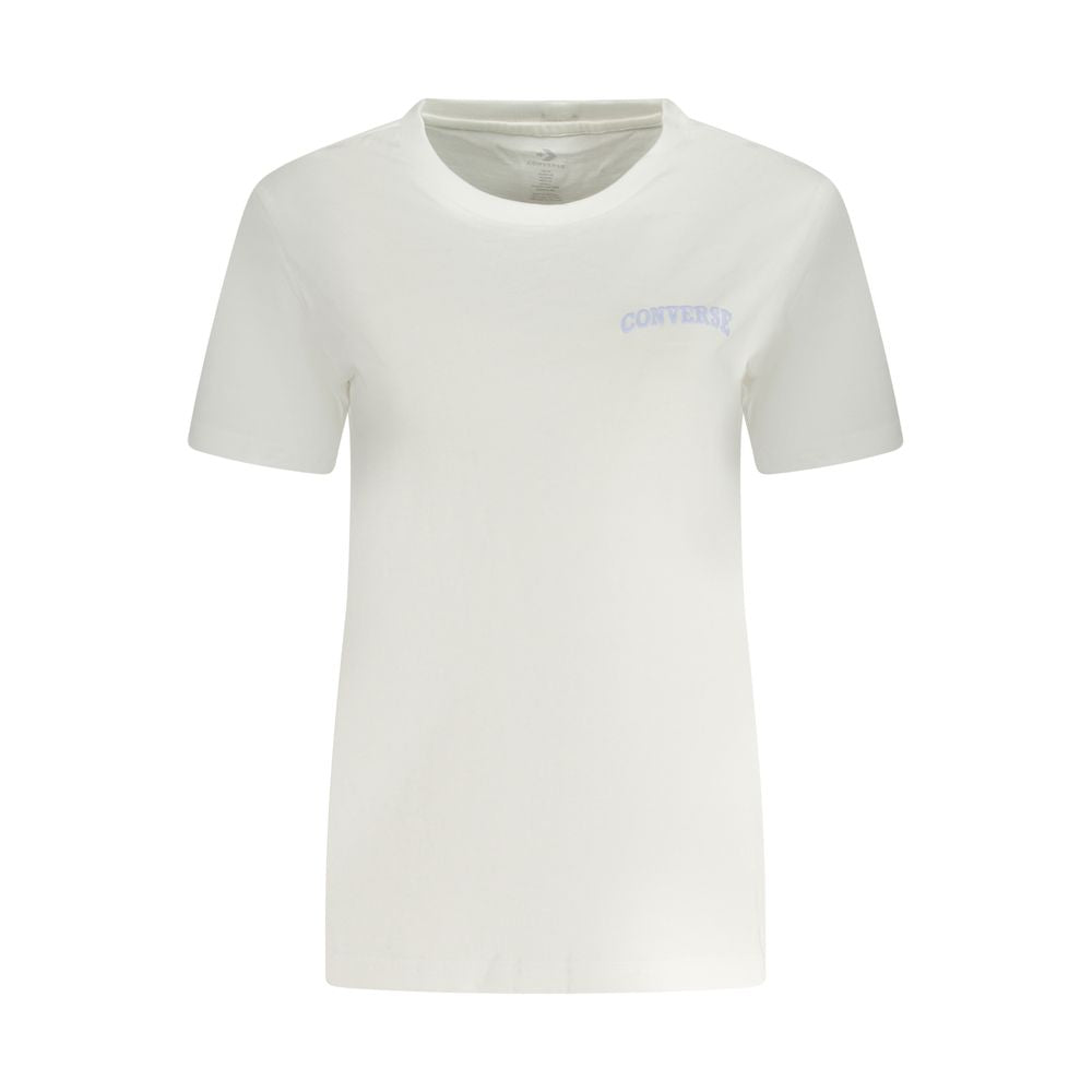 Converse White Cotton T-Shirt