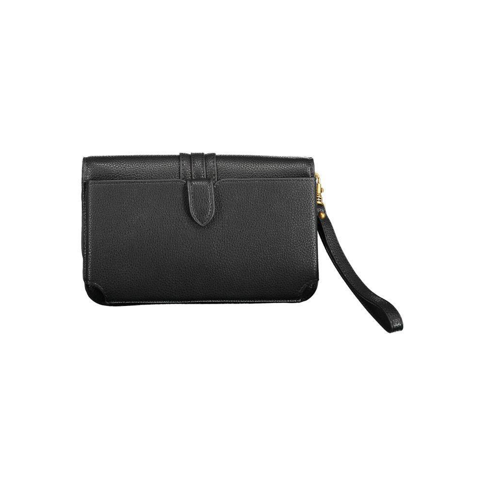 Guess Jeans Black Polyethylene Women Wallet GU-12382