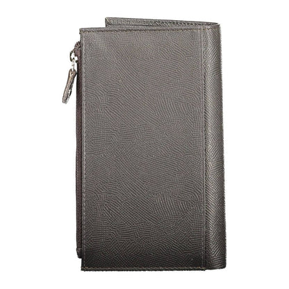 Sergio Tacchini Brown Leather Wallet