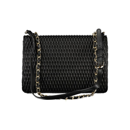 Mario Valentino Black Polyethylene Handbag