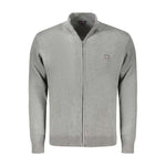 Norway 1963 Brown Polyester Mens Cardigan NO-33169-3XL