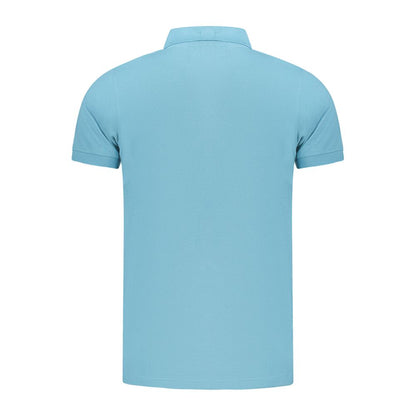 Norway 1963 Light Blue Cotton Men Polo Shirt