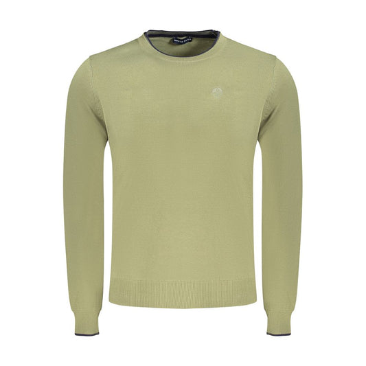 North Sails Green Cotton Men Sweater NO-35799-S