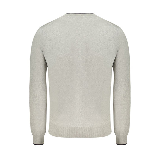 North Sails Brown Cotton Men Sweater NO-35821-S