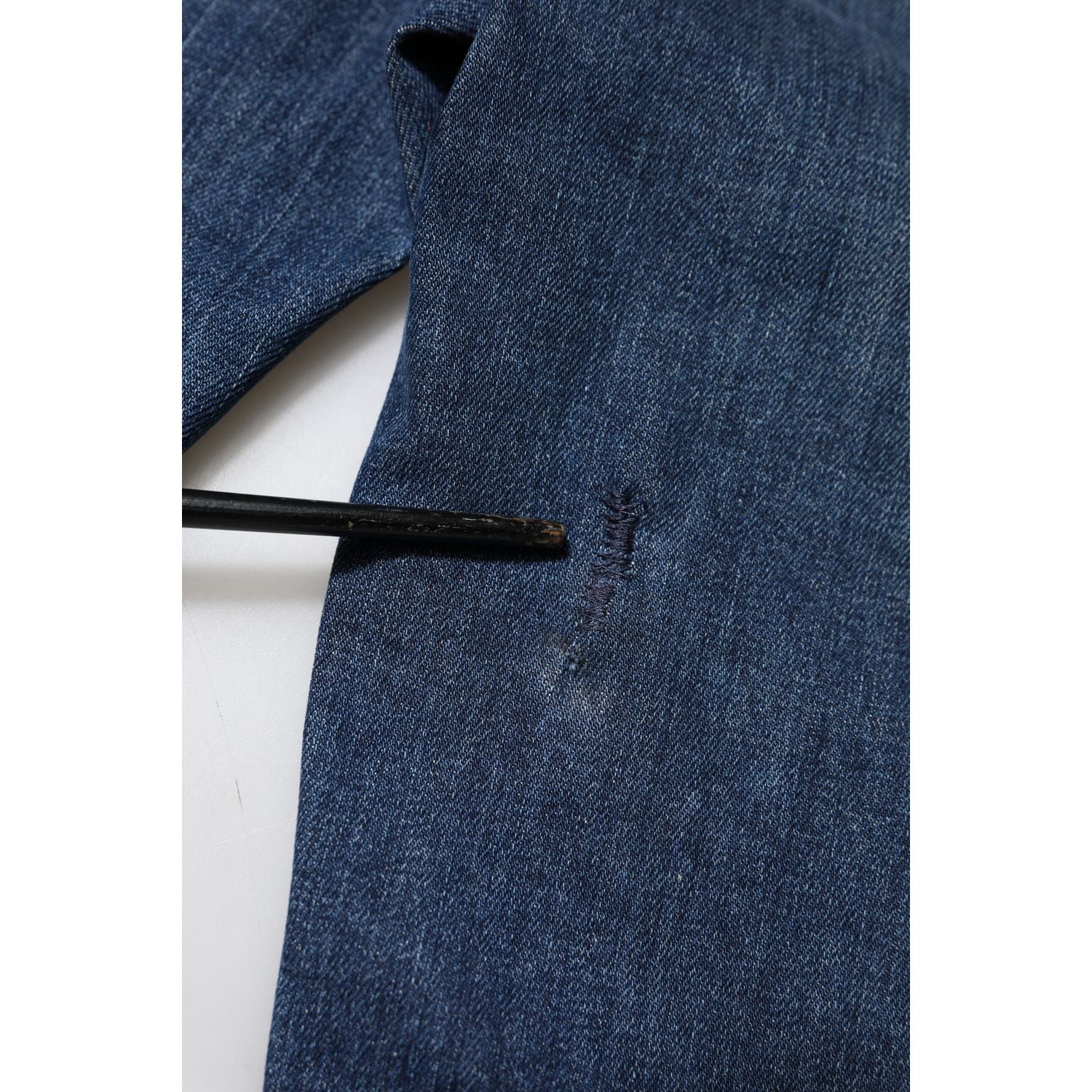 Dolce & Gabbana Blue Low Waist Cotton Skinny Denim Jeans