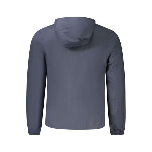 K-WAY Blue Polyester Jacket KW-34146-M