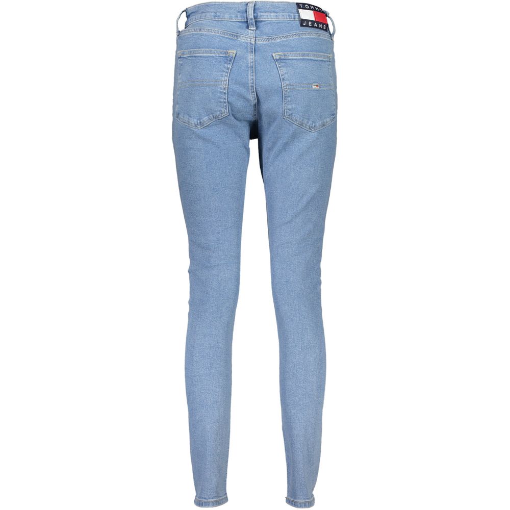 Tommy Hilfiger Blue Cotton Women Skinny Jean