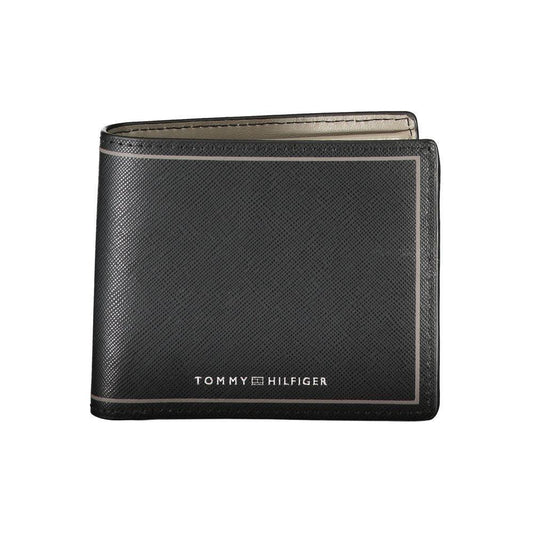 Tommy Hilfiger Black Leather Wallet TO-27182