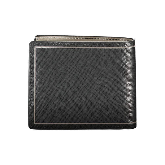 Tommy Hilfiger Black Leather Wallet TO-27182