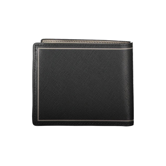 Tommy Hilfiger Black Leather Wallet TO-27172