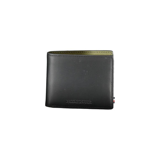Tommy Hilfiger Black Leather Wallet TO-32170