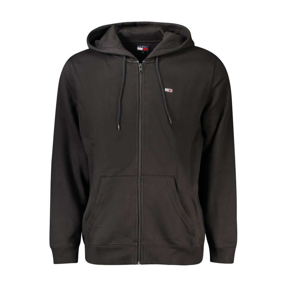 Tommy Hilfiger Black Cotton Men Sweater TO-34964-S