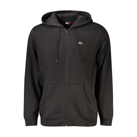 Tommy Hilfiger Black Cotton Men Sweater TO-34964-S