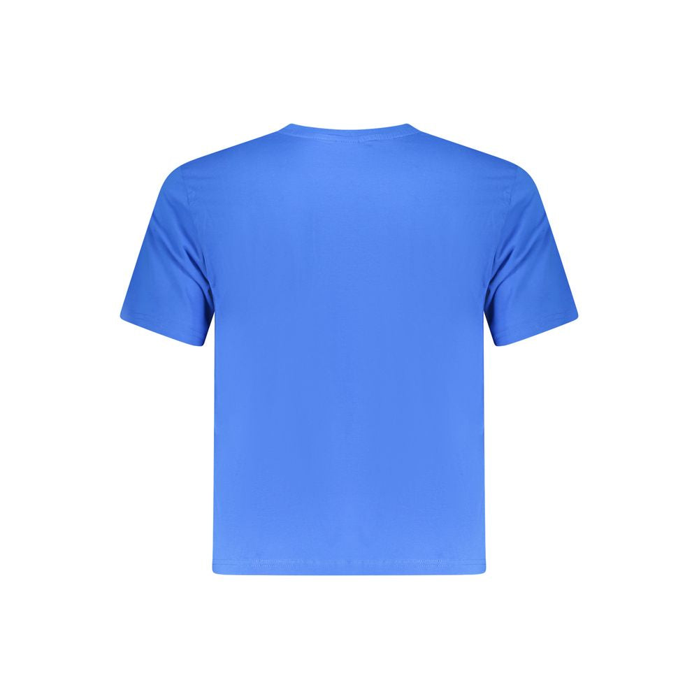 North Sails Blue Cotton Men T-Shirt, back view