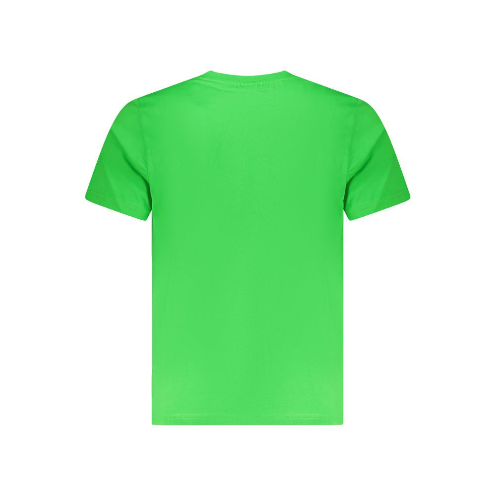 North Sails Green Cotton Men T-Shirt NO-35320-S