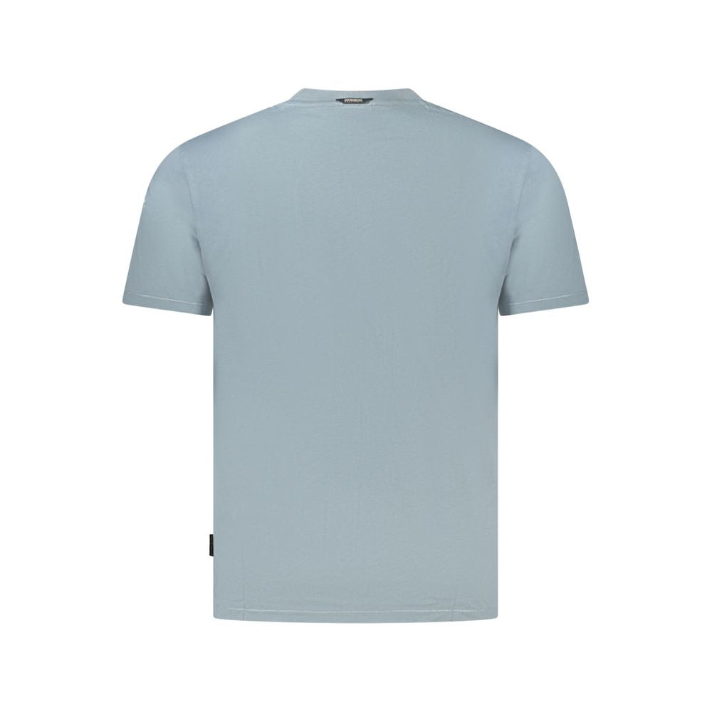 Napapijri Brown Cotton Men T-Shirt NA-35898-XXL