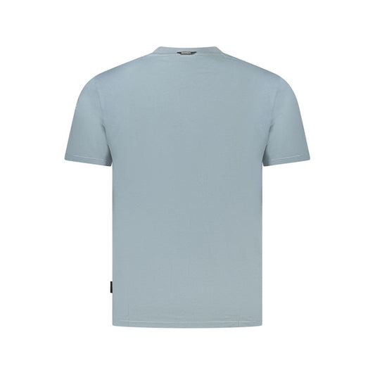 Napapijri Brown Cotton Men T-Shirt NA-35898-XXL
