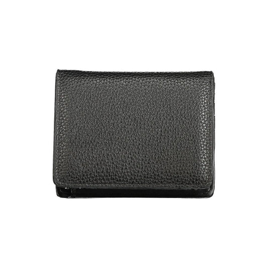 Mario Valentino Black Polyethylene Wallet