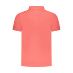 Trussardi Pink Cotton Men Polo Shirt TR-36620-S