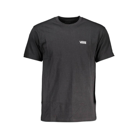 Vans Black Cotton Men T-Shirt VA-37650-S